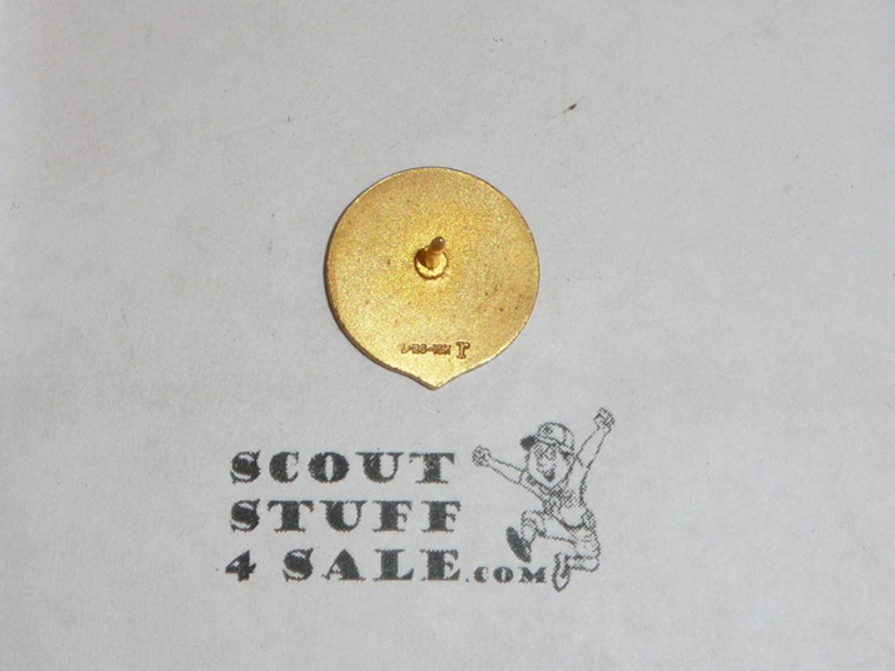 15 Year Veteran Pin, 1960's Issue, Robbins, 10K GOLD, Post Back