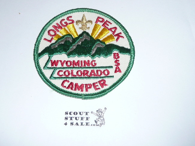 Longs Peak Camper Patch