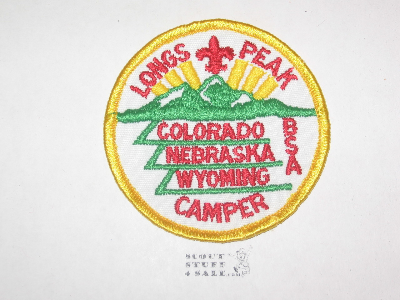 Longs Peak Camper Patch