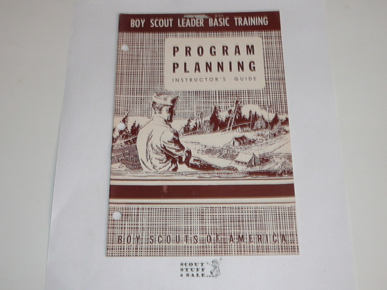 Boy Scout Leader Basic Training, Program Planning Instructor's Guide, 1-54 printing
