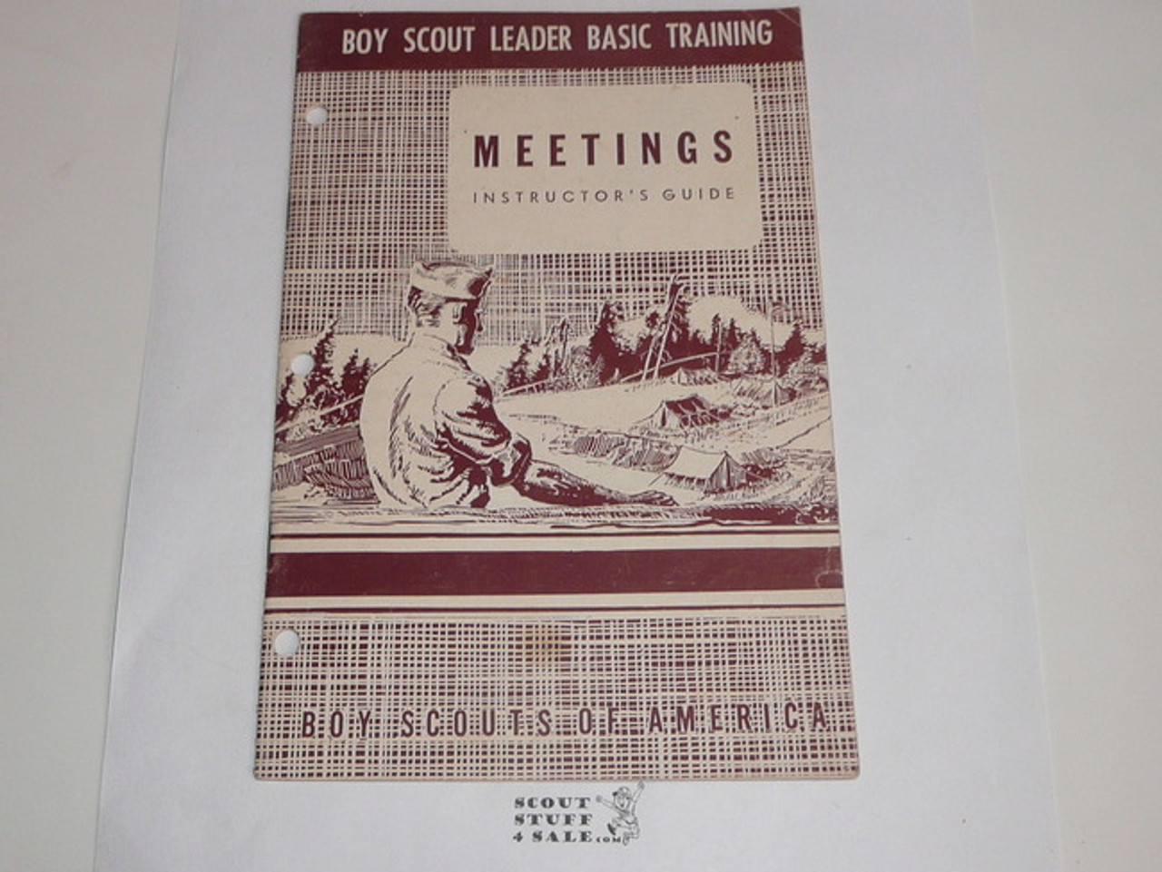 Boy Scout Leader Basic Training, Meetings Instructor's Guide, 1-54 printing