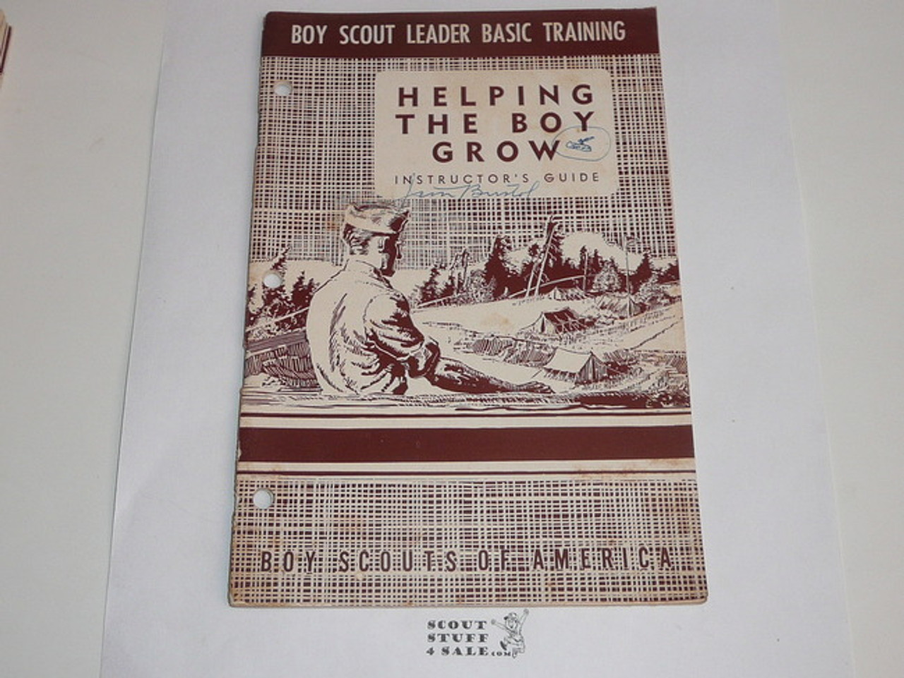 Boy Scout Leader Basic Training, Helping the Boy Grow Instructor's Guide, 1-54 printing