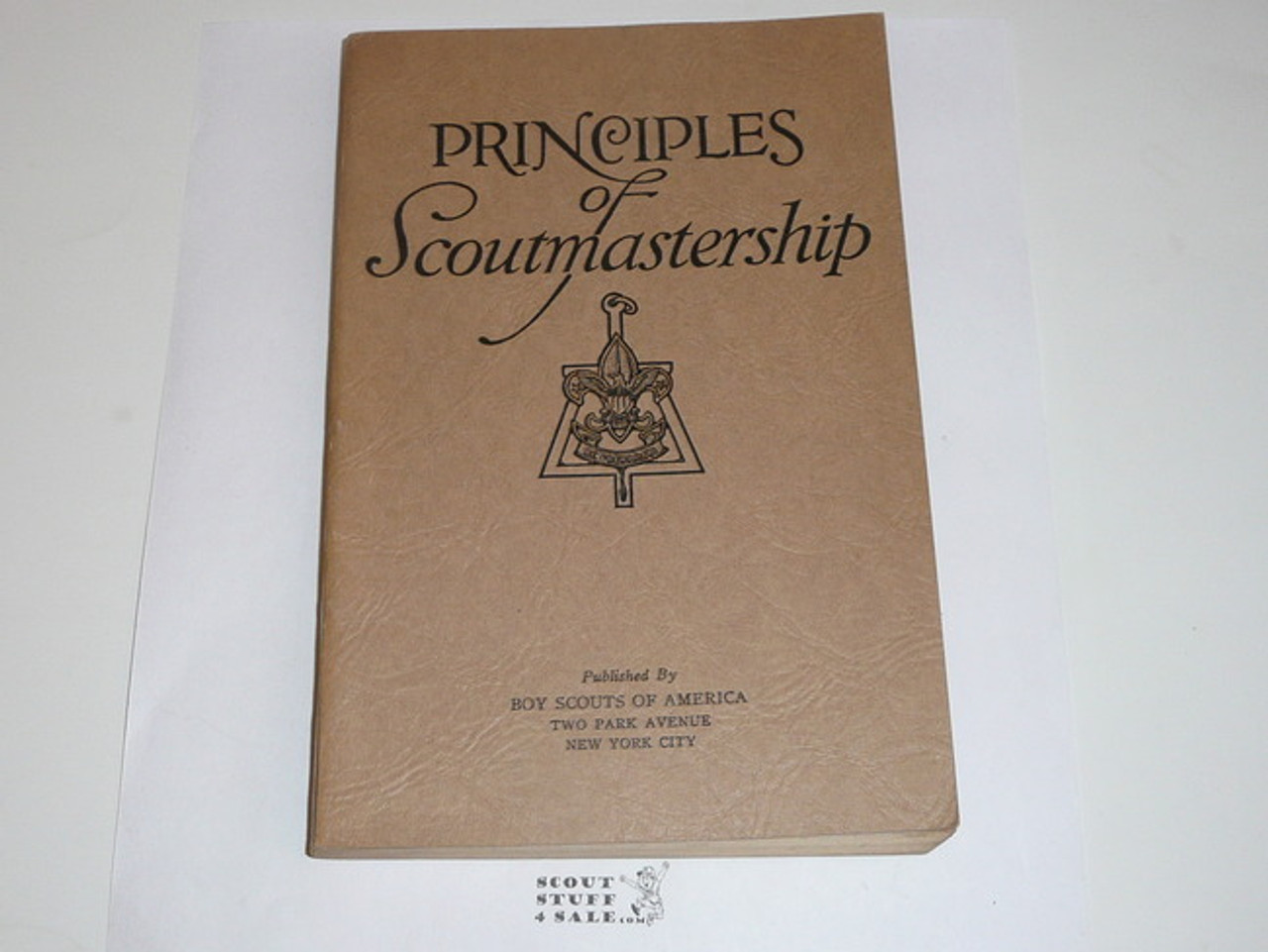 Principles of Scoutmastership Training Course, 1930's printing