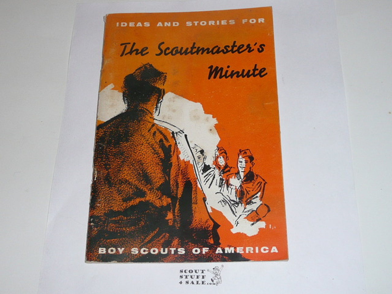 The Scoutmaster's Minute, 6-57 Printing, a little dirt on cover