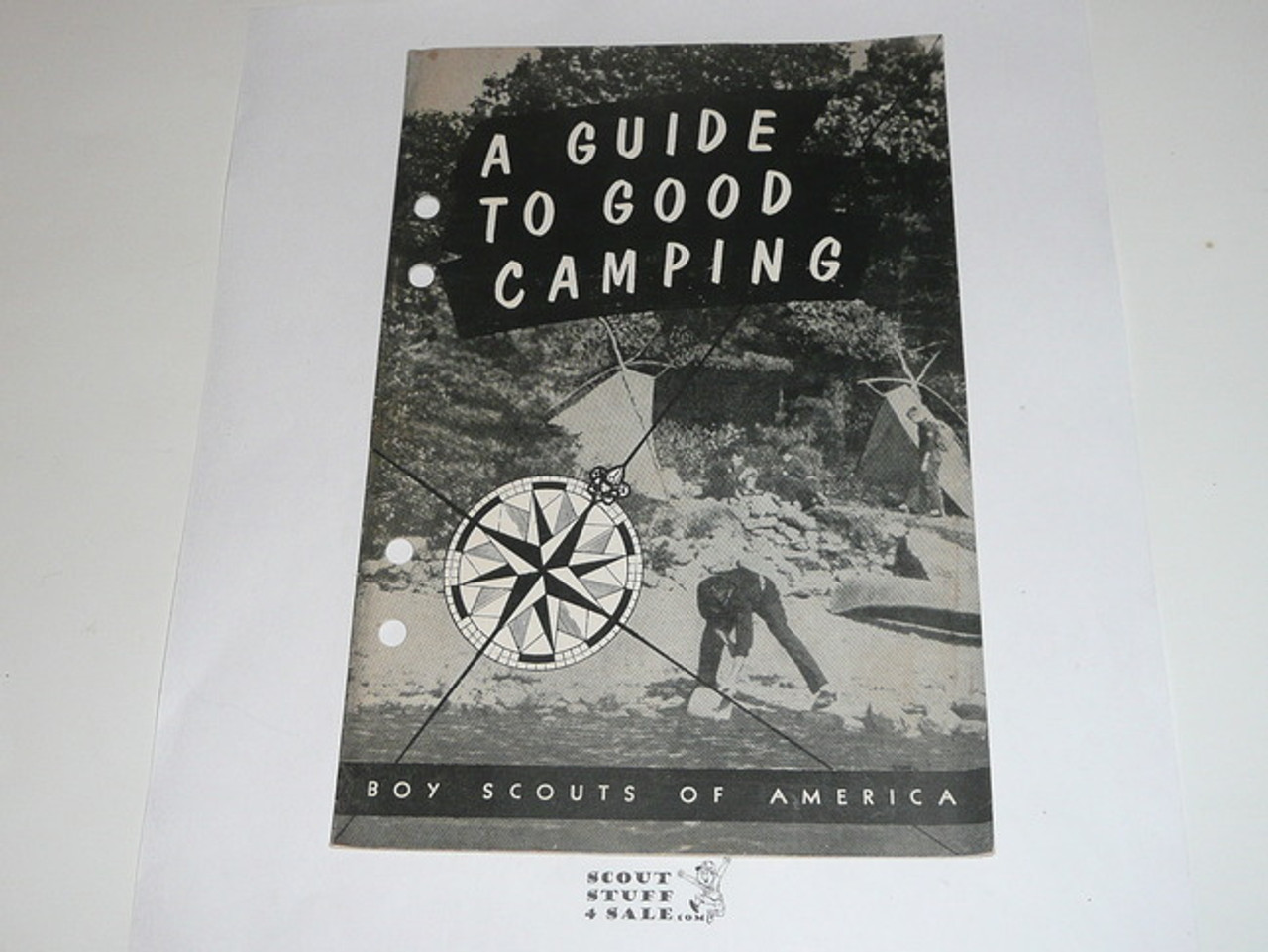 A Guide to Good Camping, 6-56 Printing, punched for binder