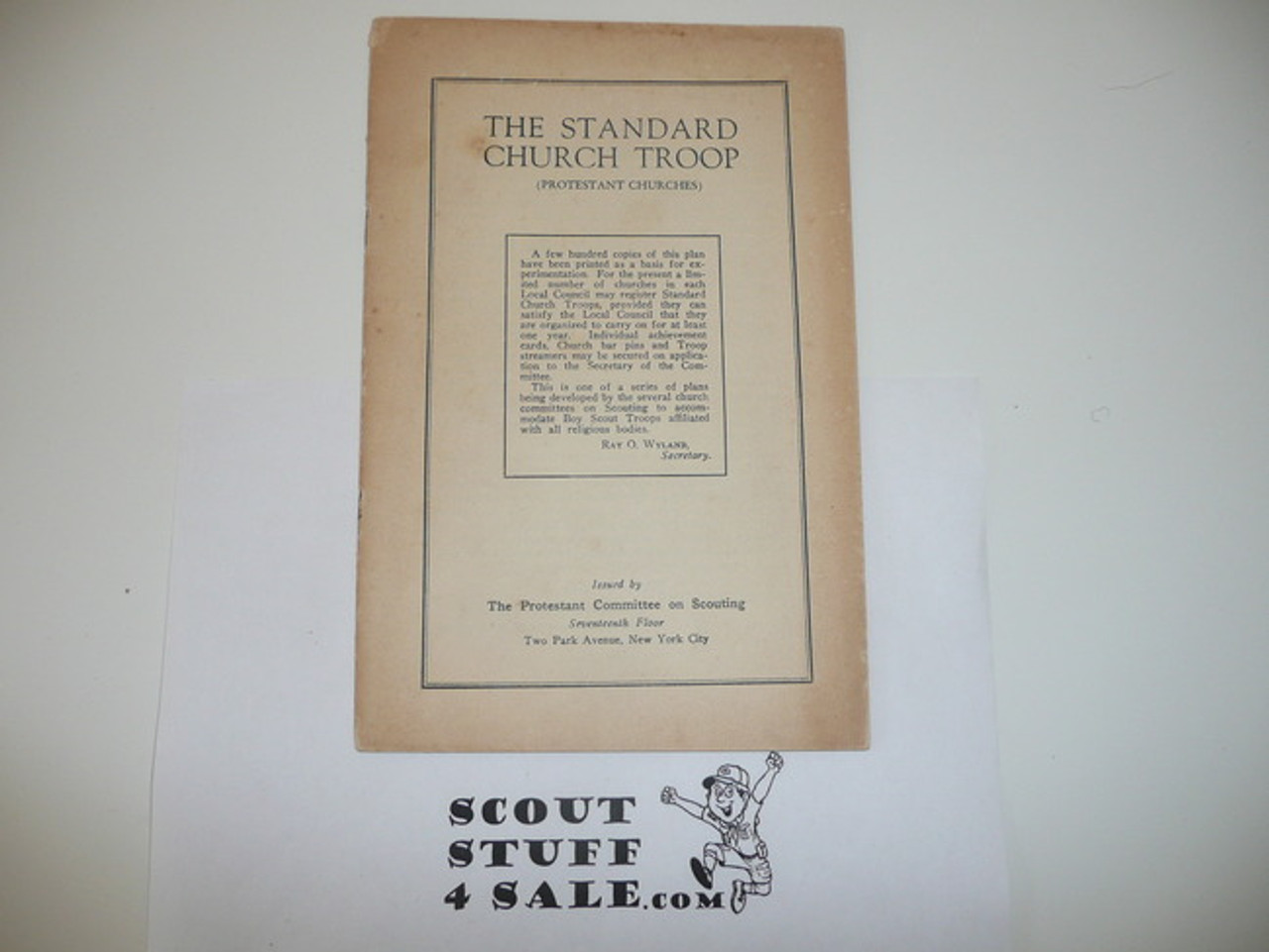 Protestant, The Standard Church Troop, 1926 Printing
