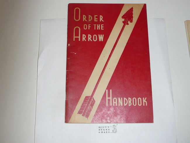 1951 Order of the Arrow Handbook, 1-51 Printing
