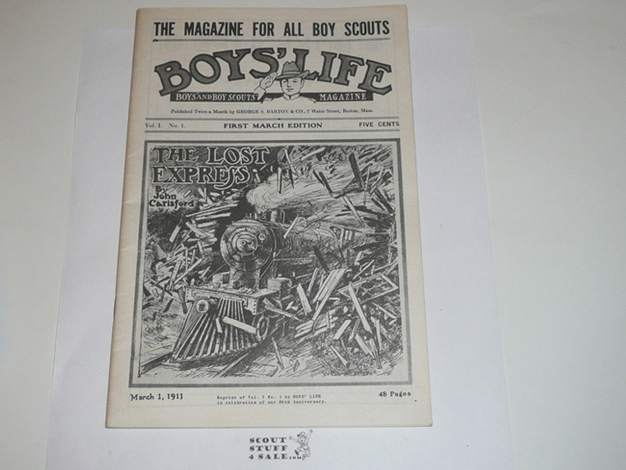 Reprint of Boys' Life March 1911, Volume #1 Issue #1