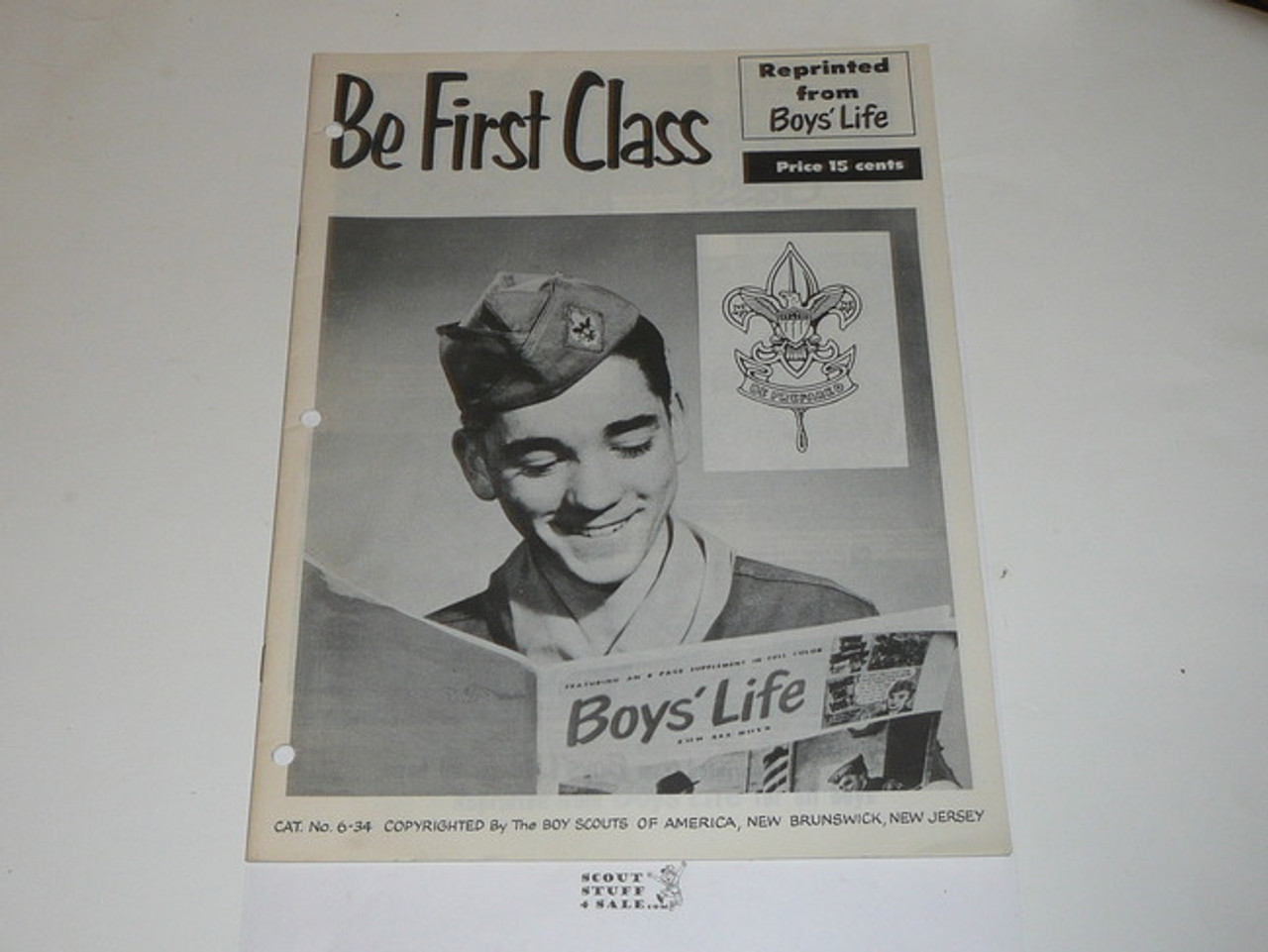 Be First Class Boys' Life Reprint #6-34, 1950's Printing