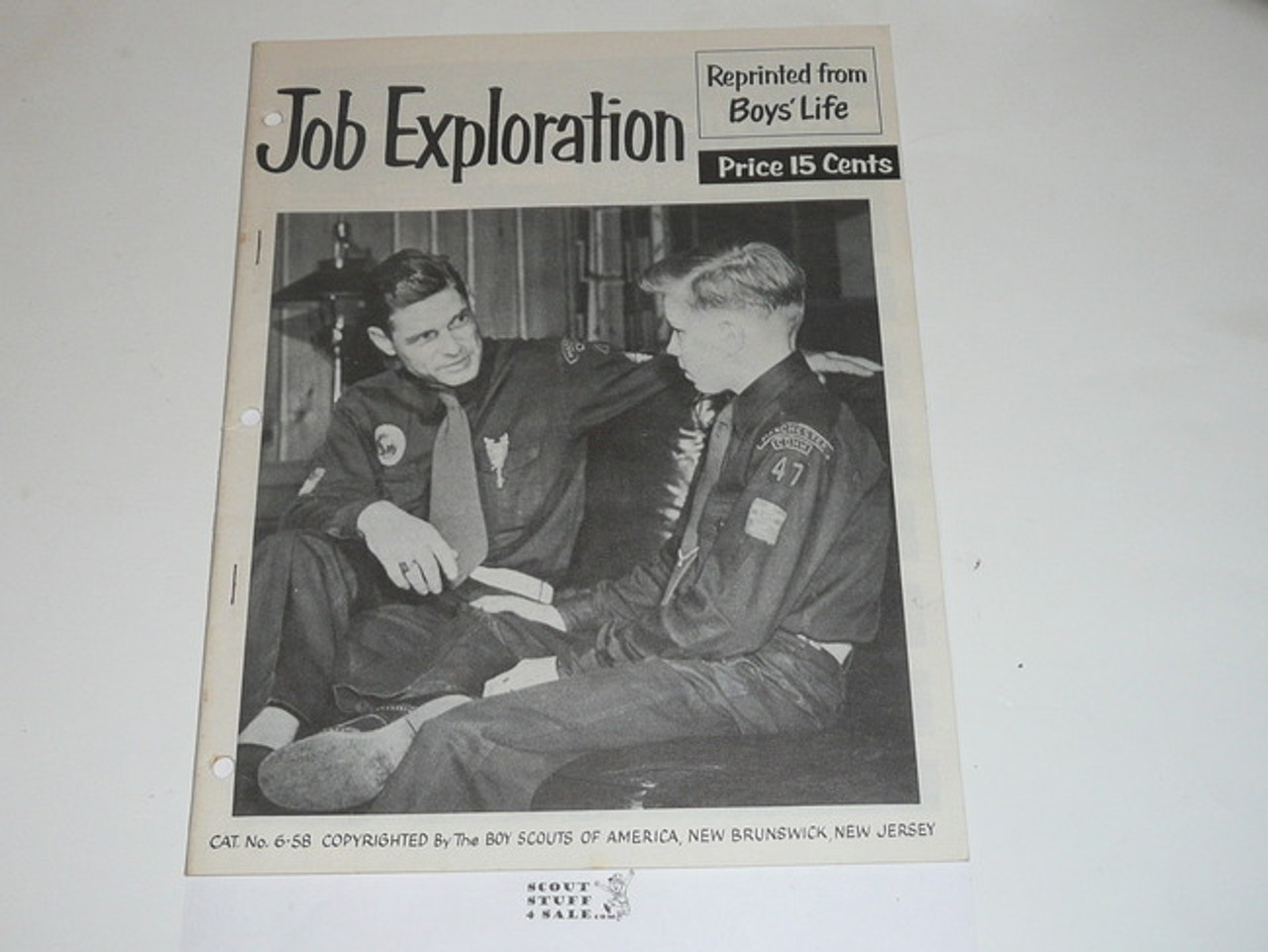 Job Exploration Boys' Life Reprint #6-58, 1950's Printing