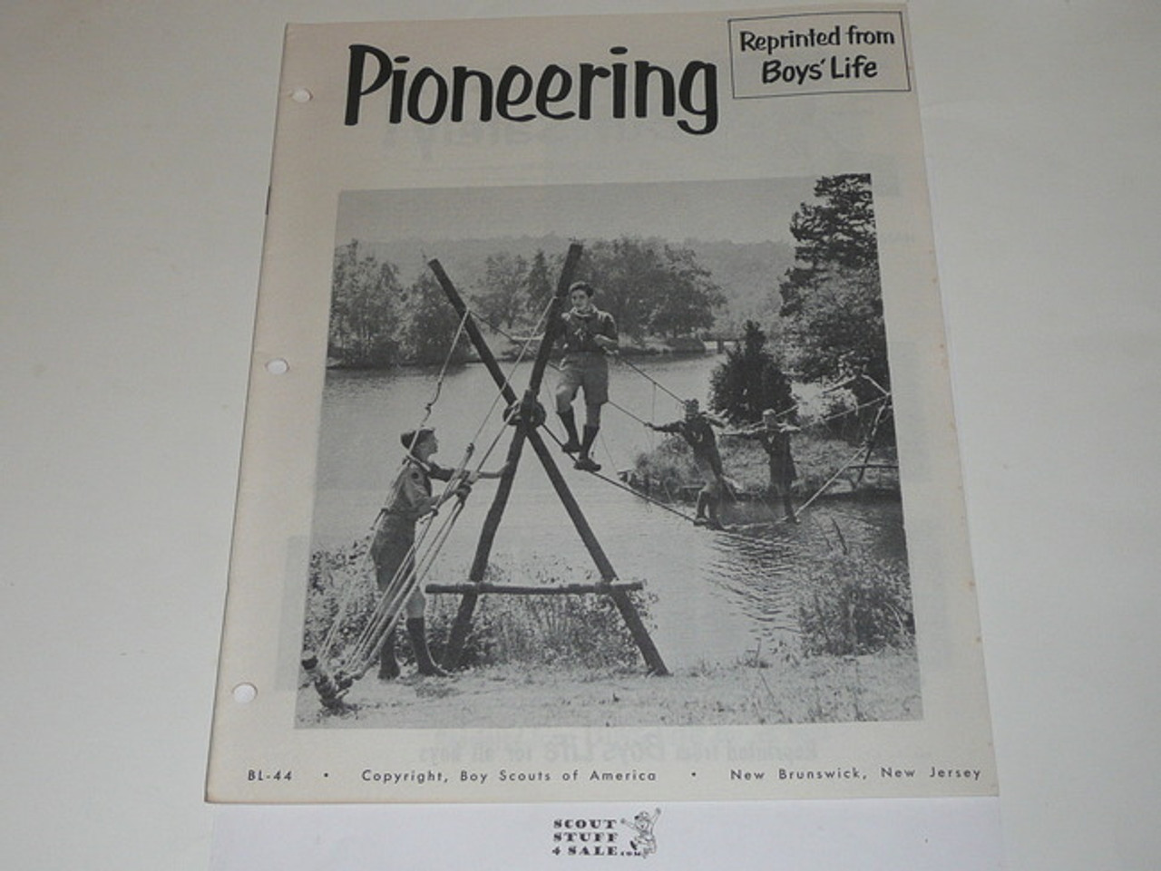 Pioneering Boys' Life Reprint #BL-44, 1950's Printing