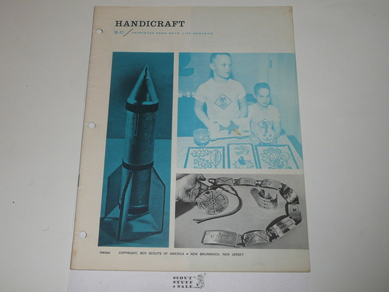 Handicraft Boys' Life Reprint #BL-43, 1-63 Printing