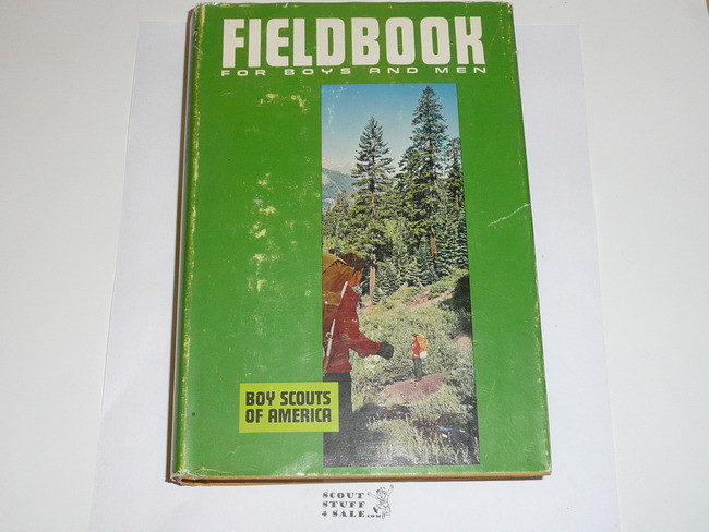 1967 Boy Scout Field Book, Second Edition, First Printing, Hardbound with dust jacket, MINT condition