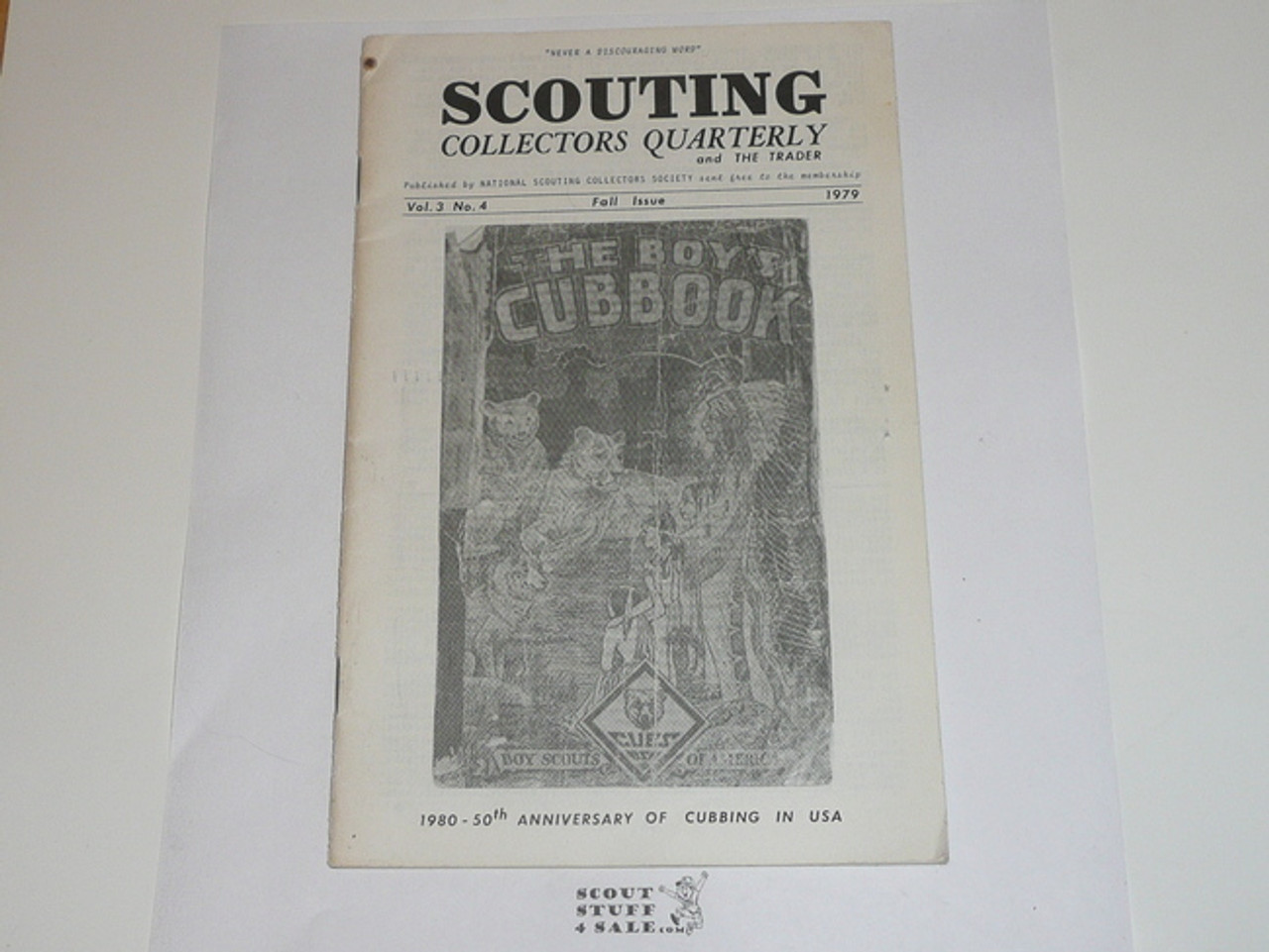 Scouting Collecters Quarterly Newsletter, 1979 Fall, Vol 3 #4