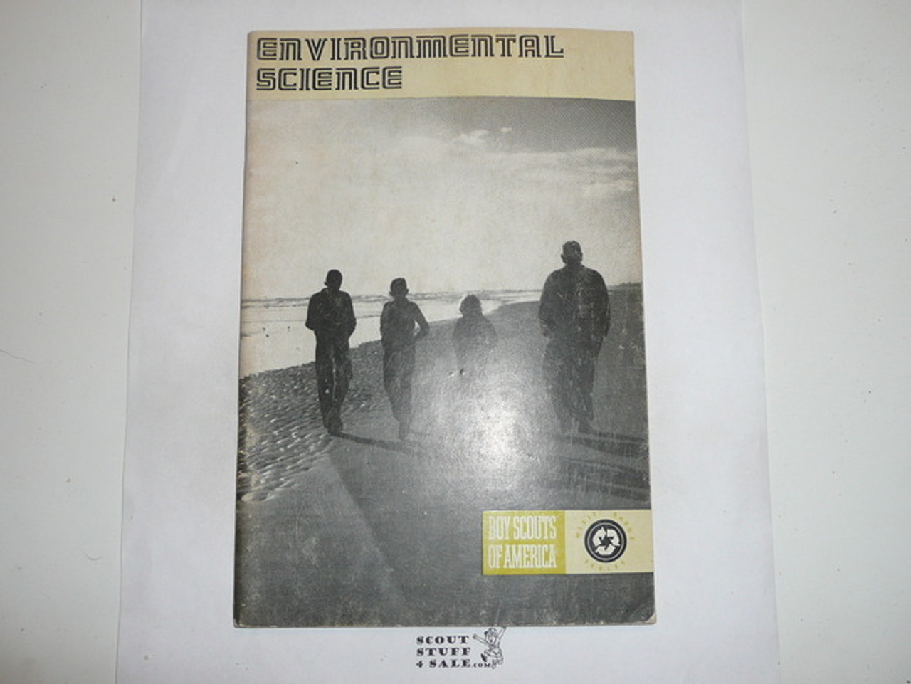 Environmental Science Merit Badge Pamphlet, Type 8, Green Band Cover, 6-72 Printing