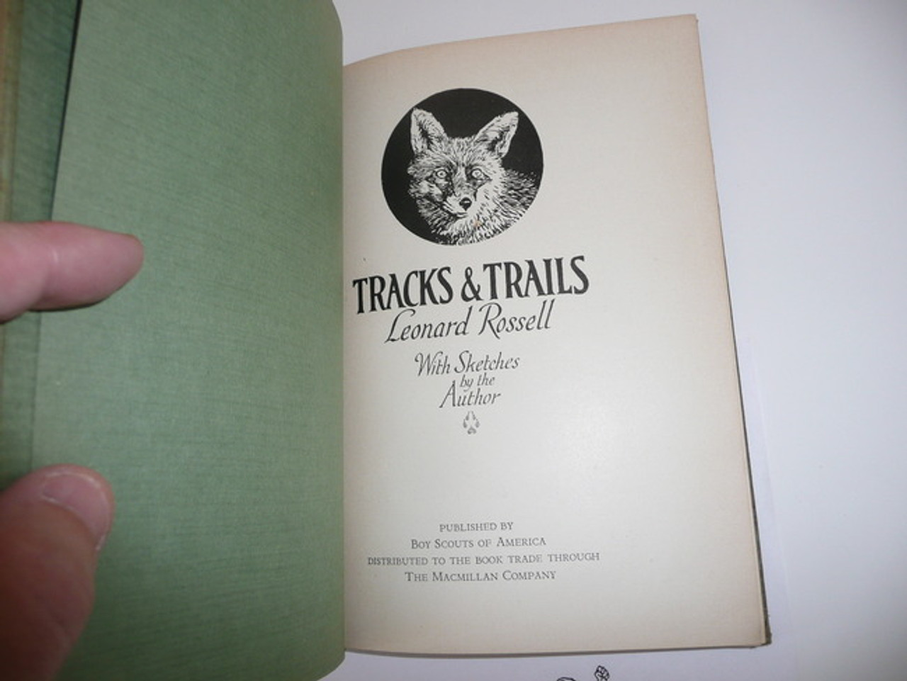 Tracks and Trails, 1928, Boy Scout Service Library