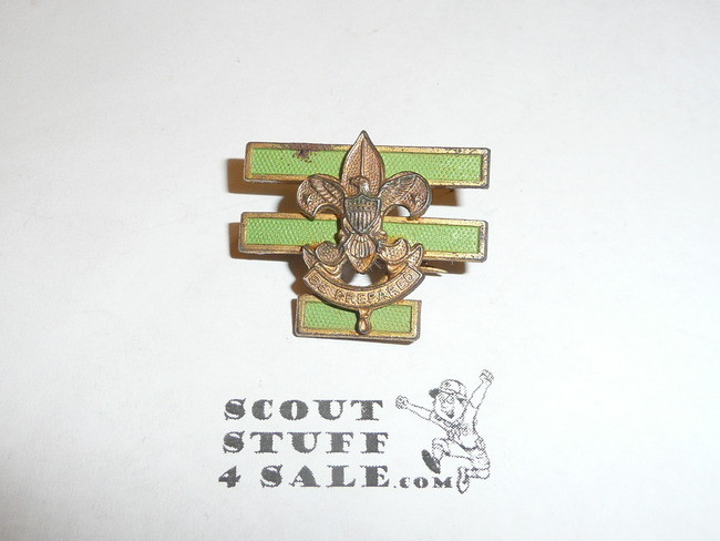 Senior Patrol Leader Hat Pin, Pointed Crown, Bent Wire Clasp