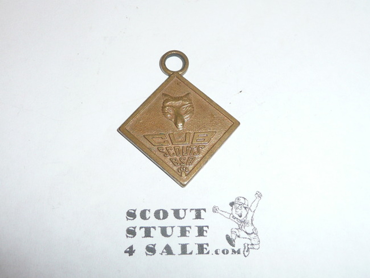 Cub Scout Key Chain fob, Promise on the back