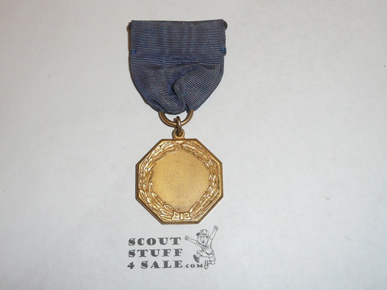 1940's Gold Boy Scout Generic Contest Medal