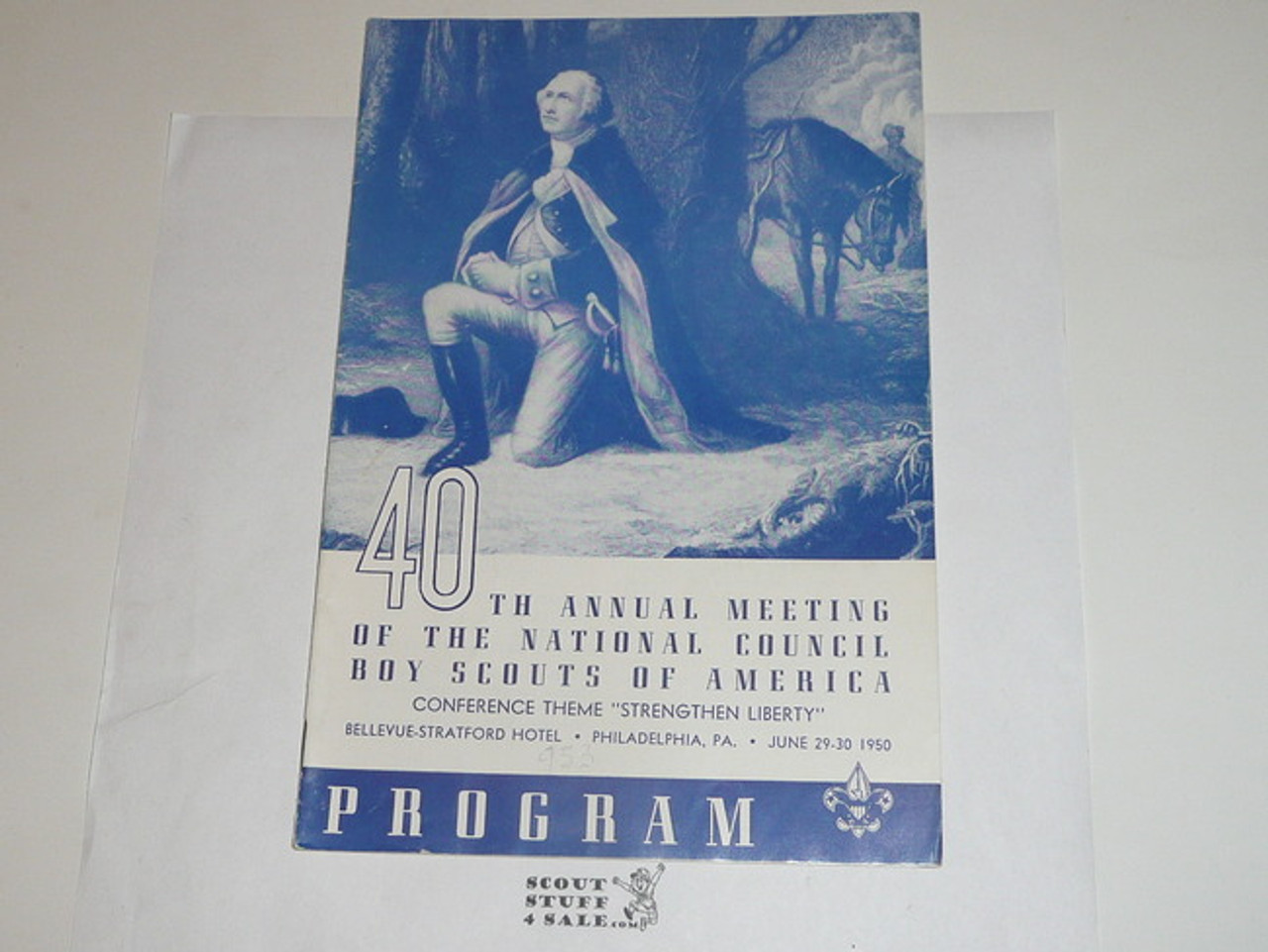 1950 40th Annual National Boy Scouts of America Meeting Program