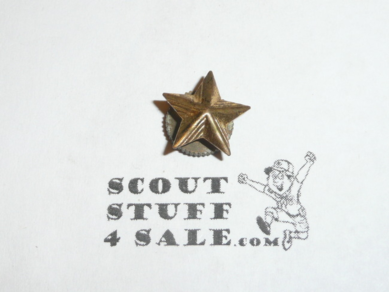 Boy Scout Service Star, spin back