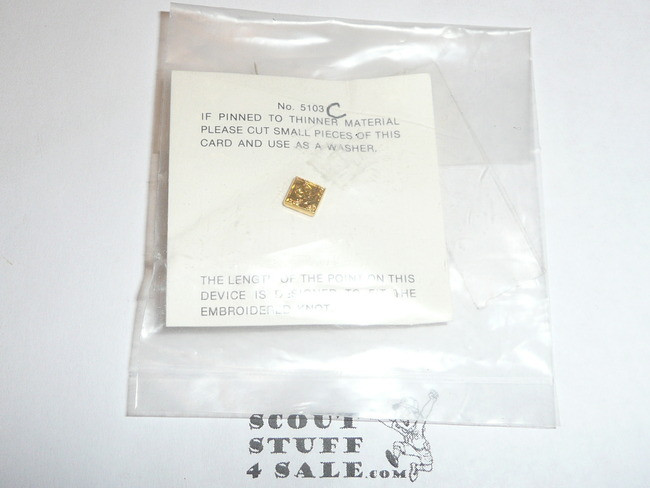 Cub Scout Emblem Knot Device Pin, not on issue card