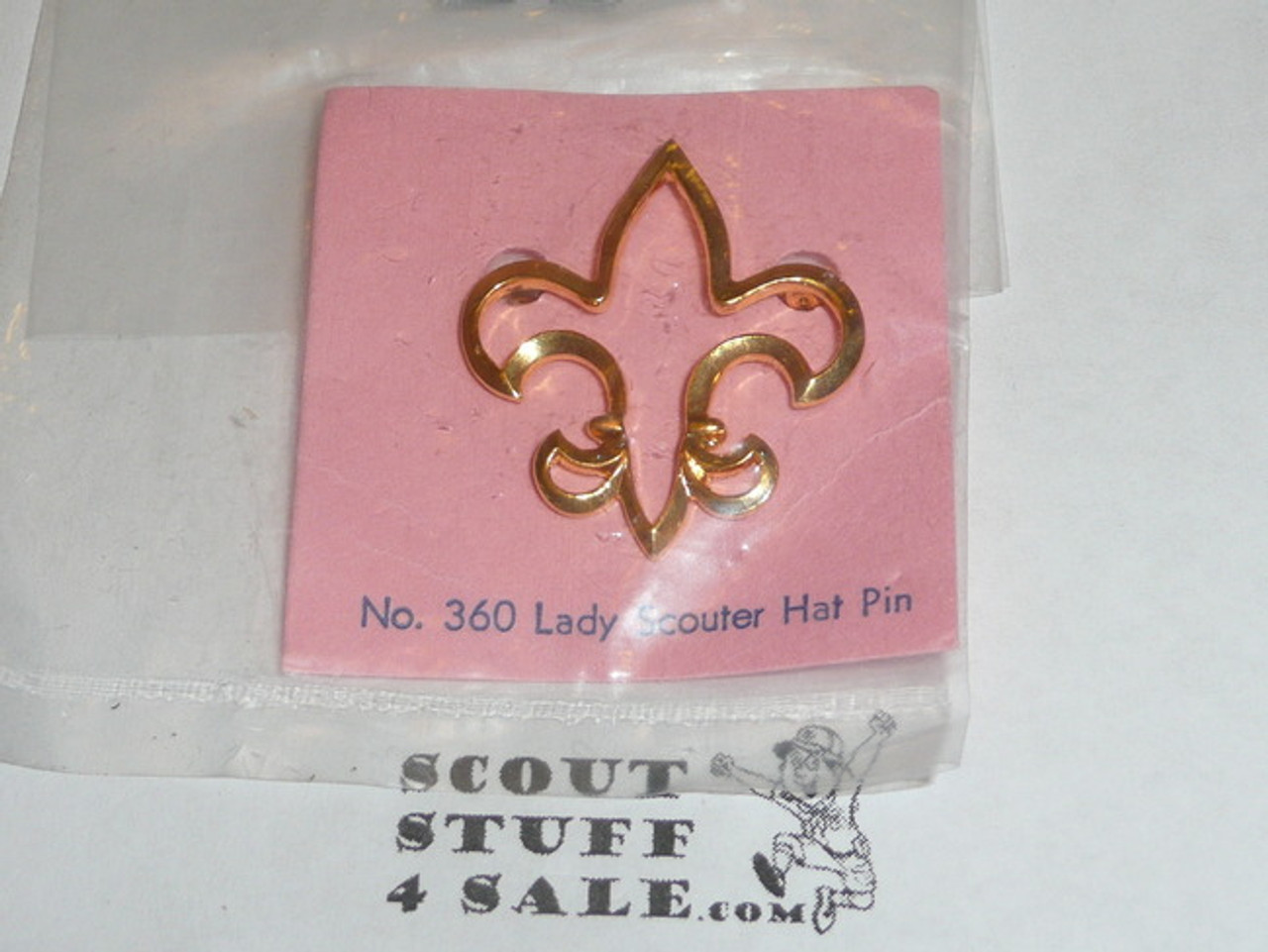 BSA Lady Scouter Hat Pin