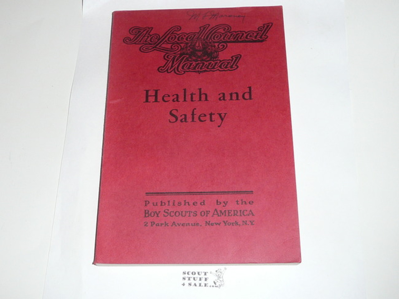 1943 Health & Safety, Local Council Manual Series, 3-43 printing