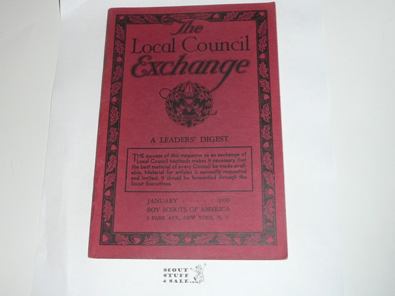 1939 (January) The Local Council Exchange, A leaders' Digest