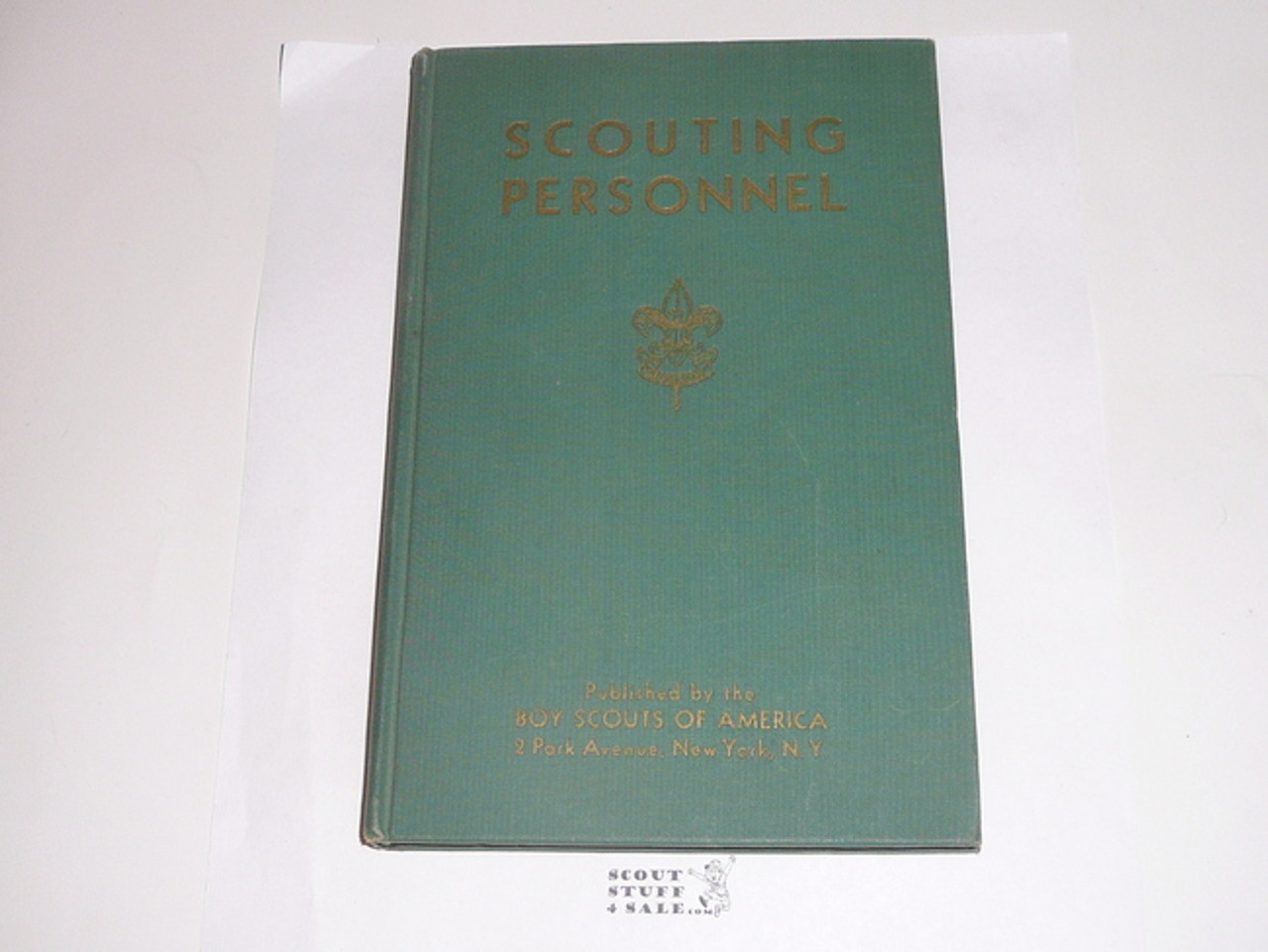 1937 Scouting Personnel, A manual of Human Relationships