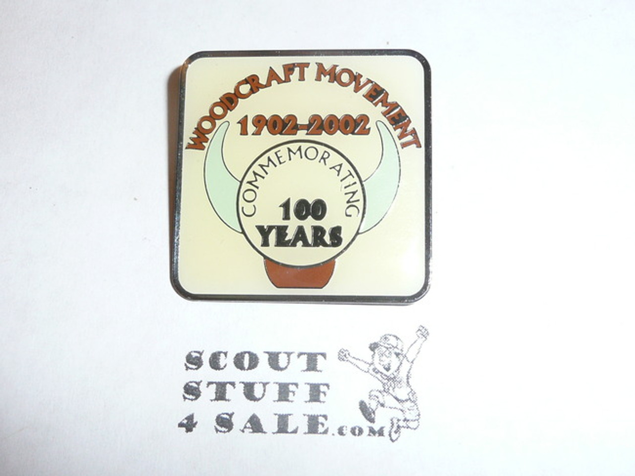 Woodcraft Rangers 100th Anniversary Pin, 2002