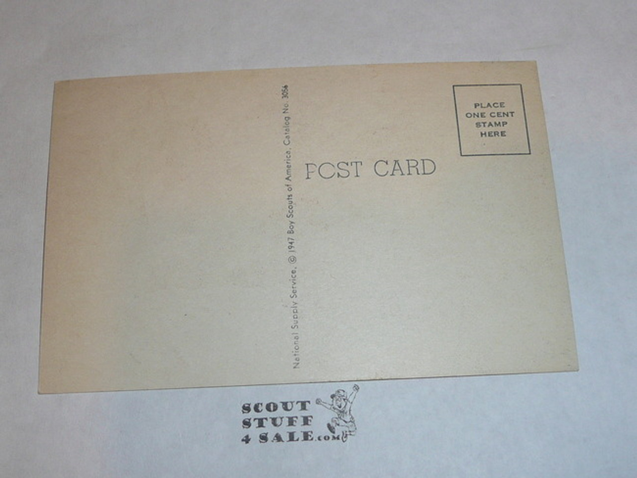 Generic BSA National Supply Cartoon Post card, This is the Life, 1947 (#2)