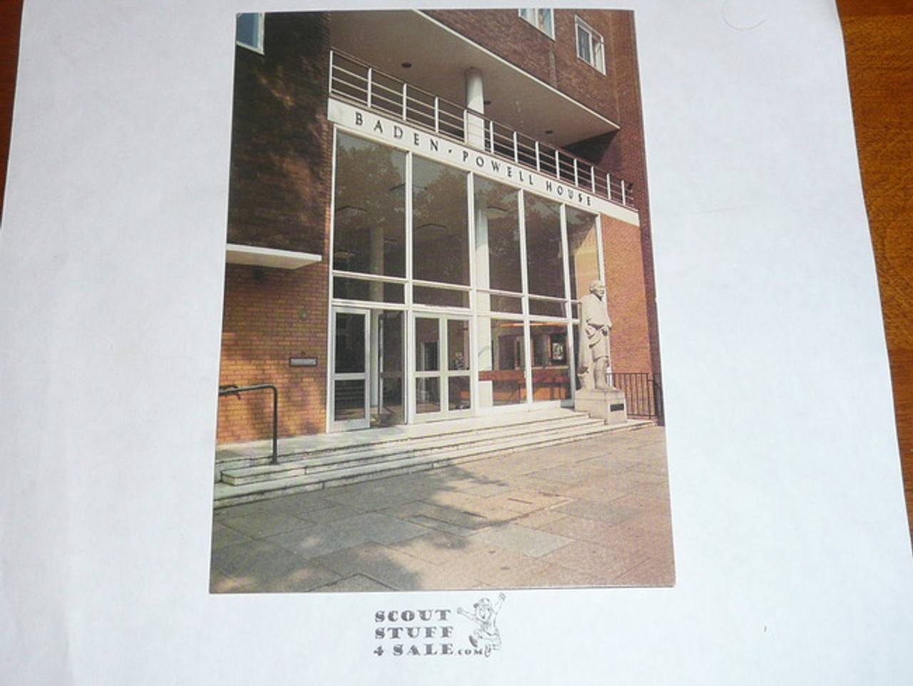 Baden Powell House Exterior Post card
