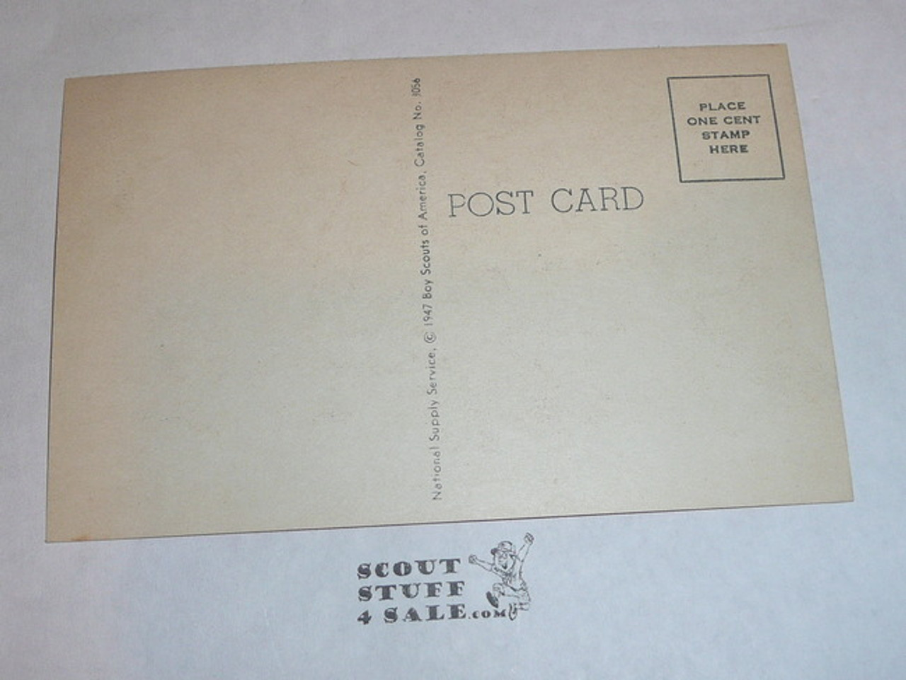Generic BSA National Supply Cartoon Post card, Our Niightlife, 1947