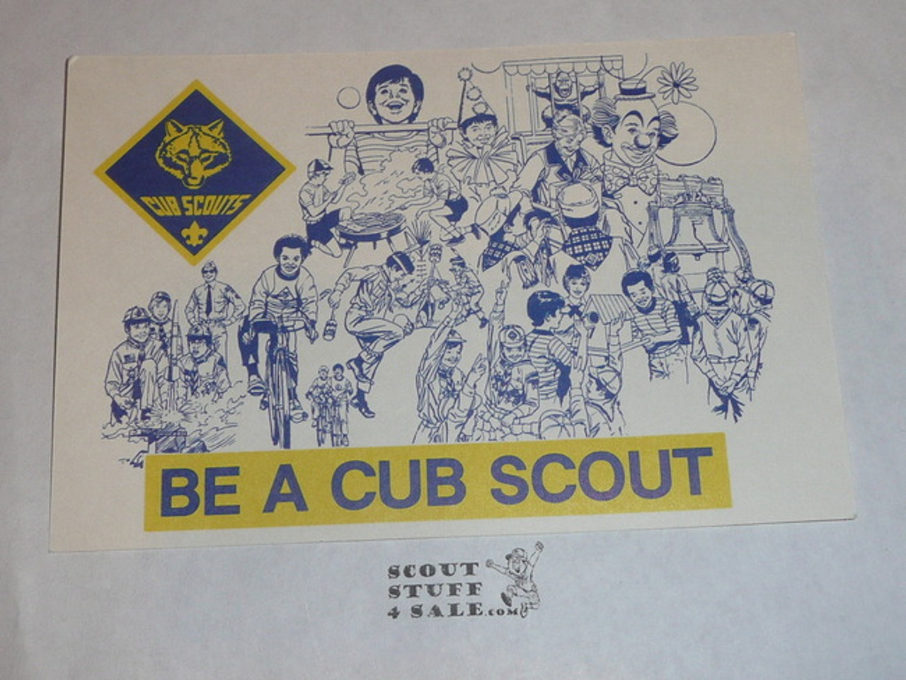 Be a Cub Scout Promotional Post card