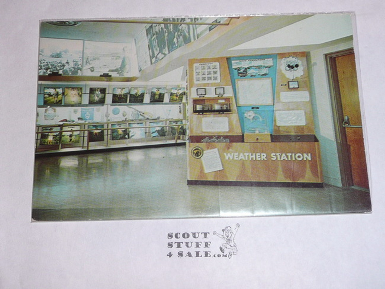Johnston National Scouting Museum Post card, Weather Station