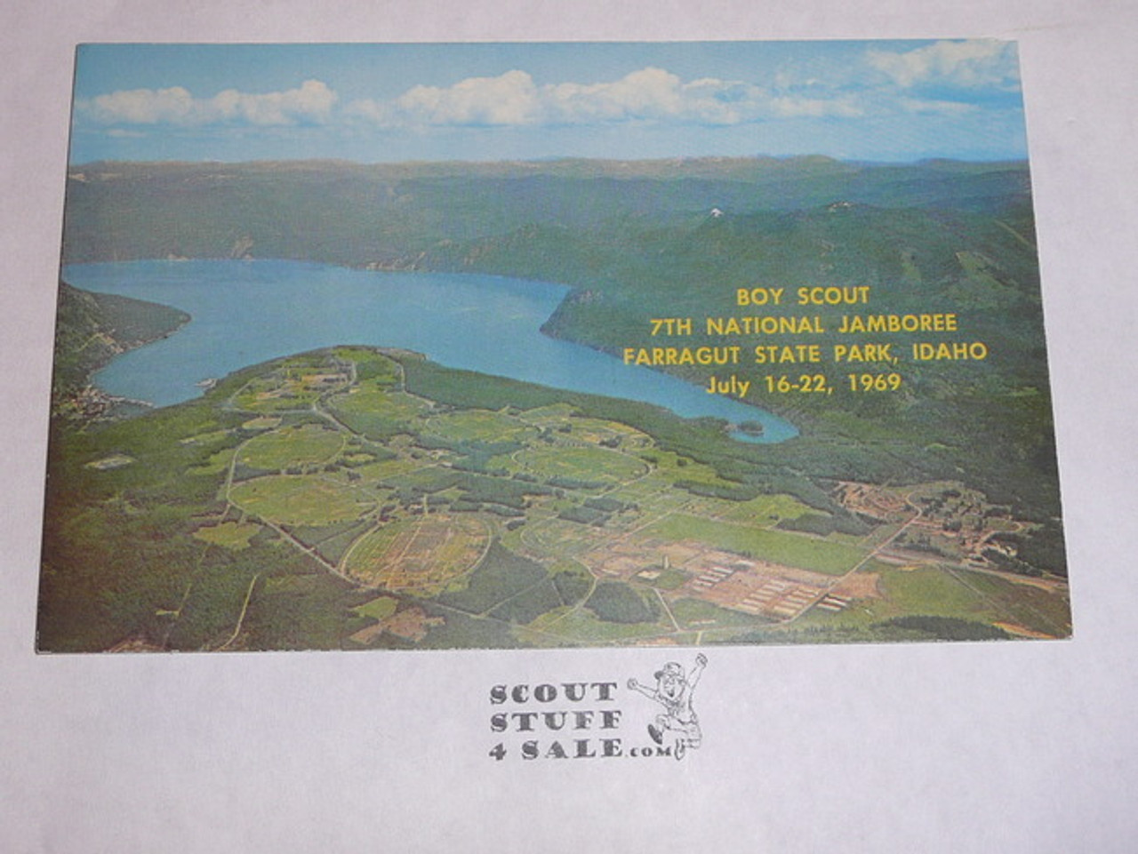 1969 National Jamboree Post Card, Ariel View