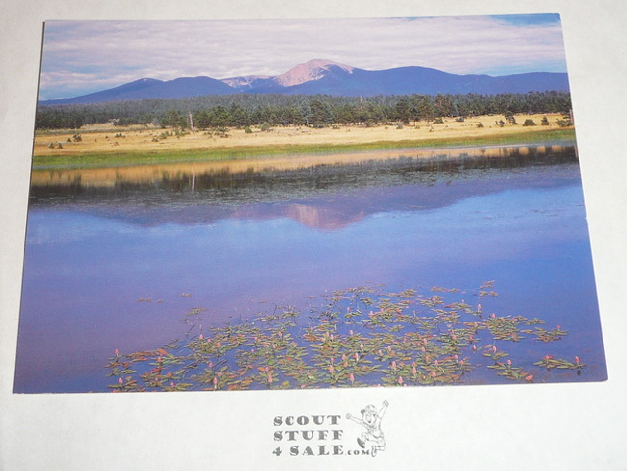 Philmont Scout Ranch Post card, Baldy Mountain