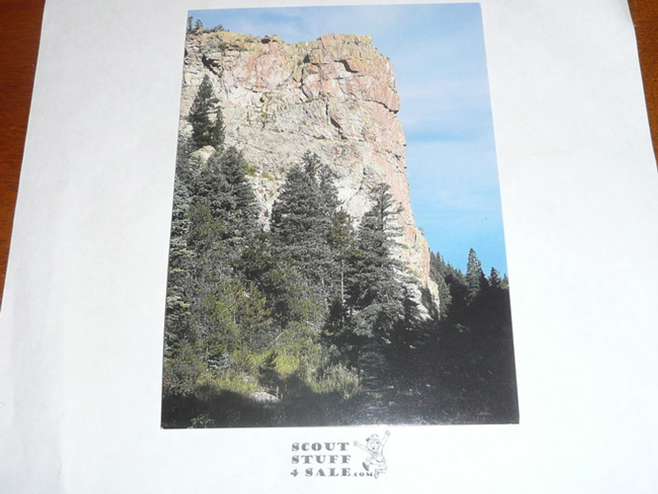 Philmont Scout Ranch Post card, Lover's Leap