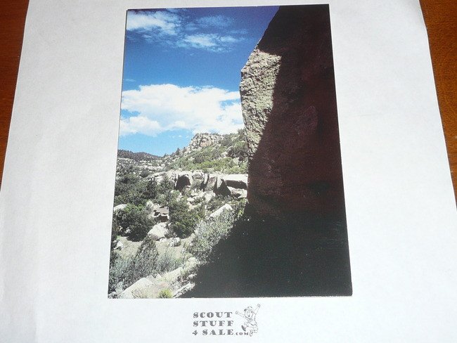 Philmont Scout Ranch Post card, North Ponil Canyon