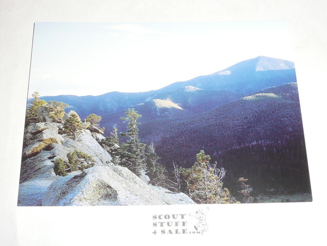 Philmont Scout Ranch Post card, Upper Tooth Ridge