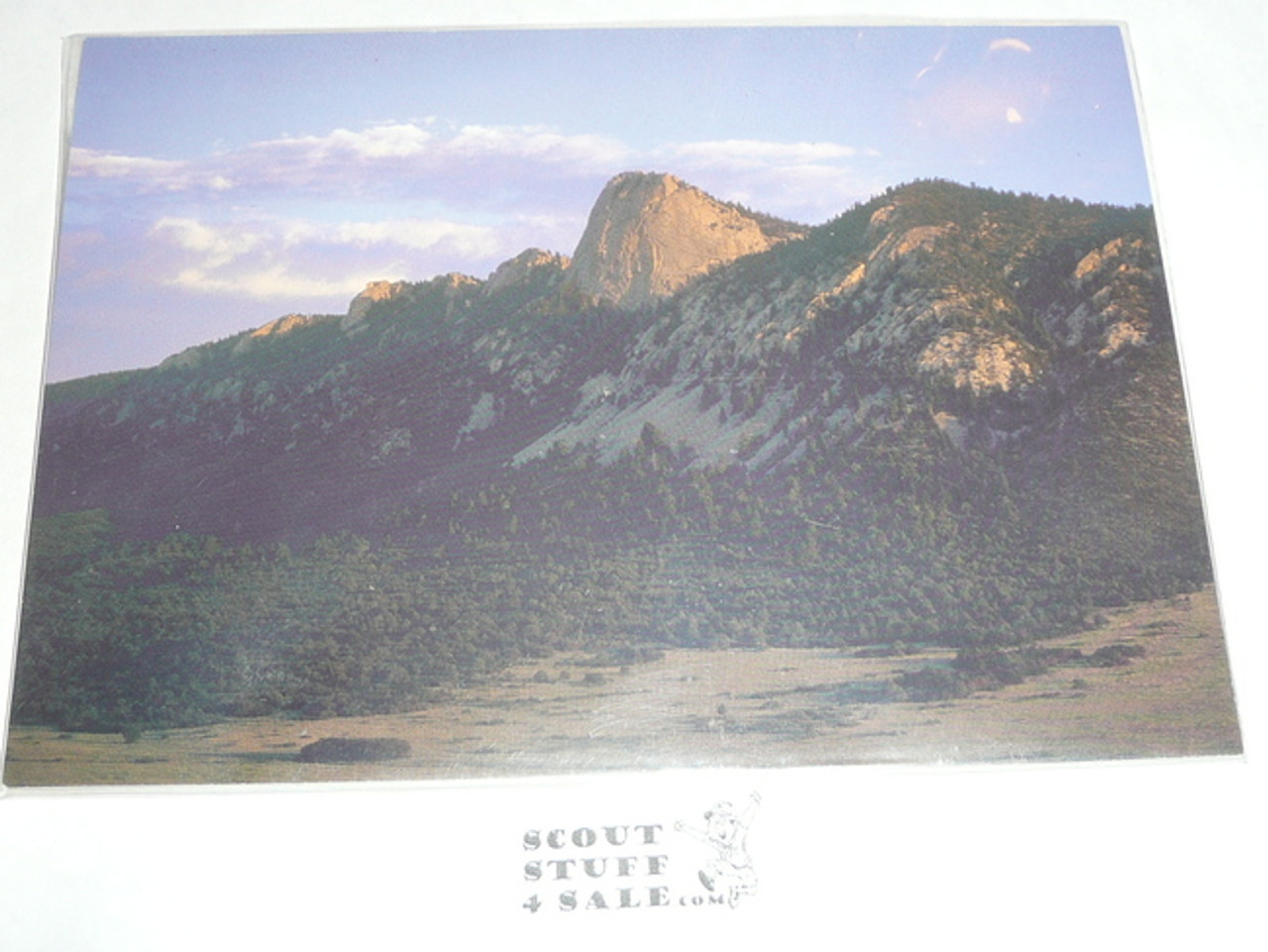 Philmont Scout Ranch Post card, Tooth of Time Ridge