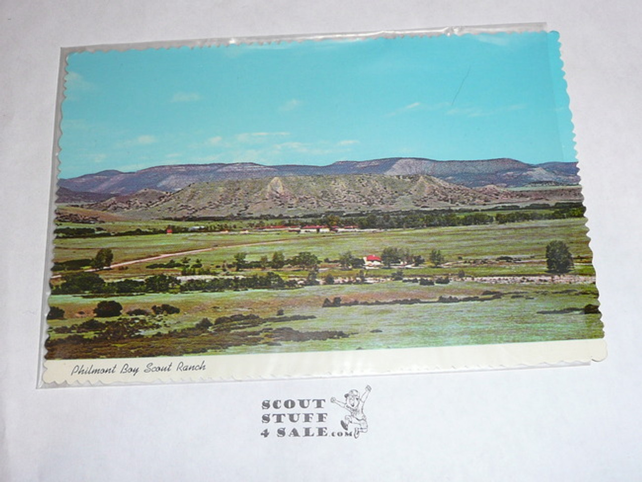 Philmont Scout Ranch Post card, Headquarters at Philmont Boy Scout Ranch, 1950's-80's
