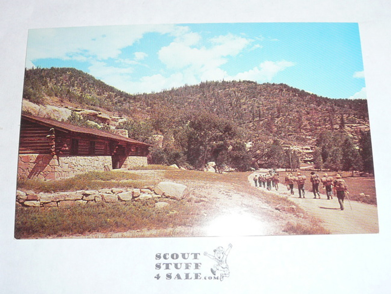 Philmont Scout Ranch Post card, Ponil Base Camp, 1950's-80's