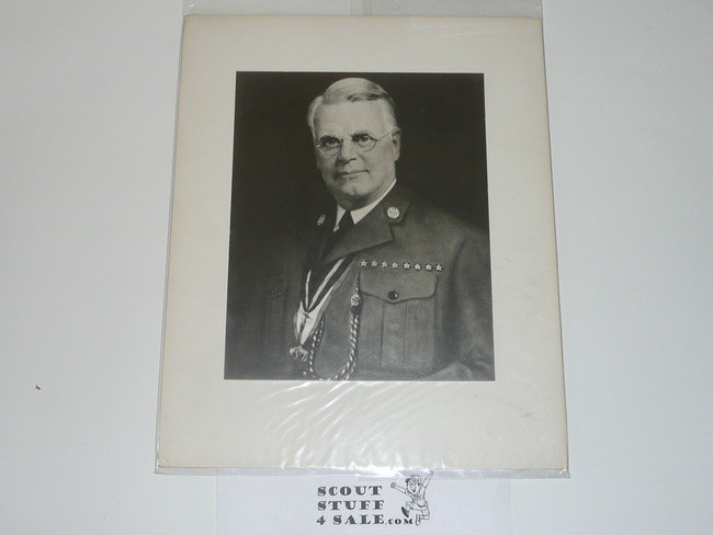 1930's Photograph of James E. West Mounted to Posterboard