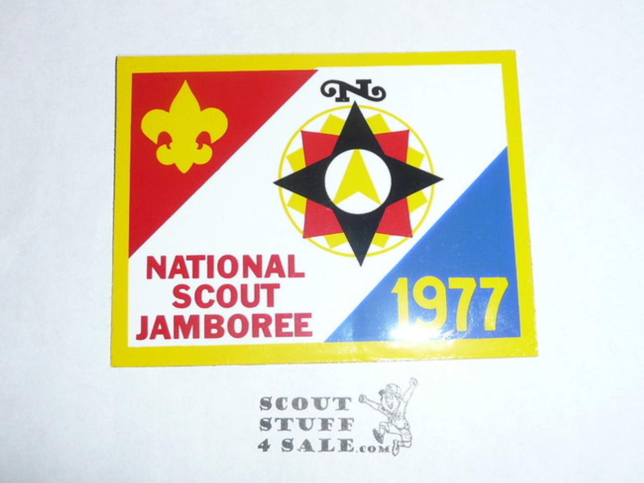 1977 National Jamboree Sticker