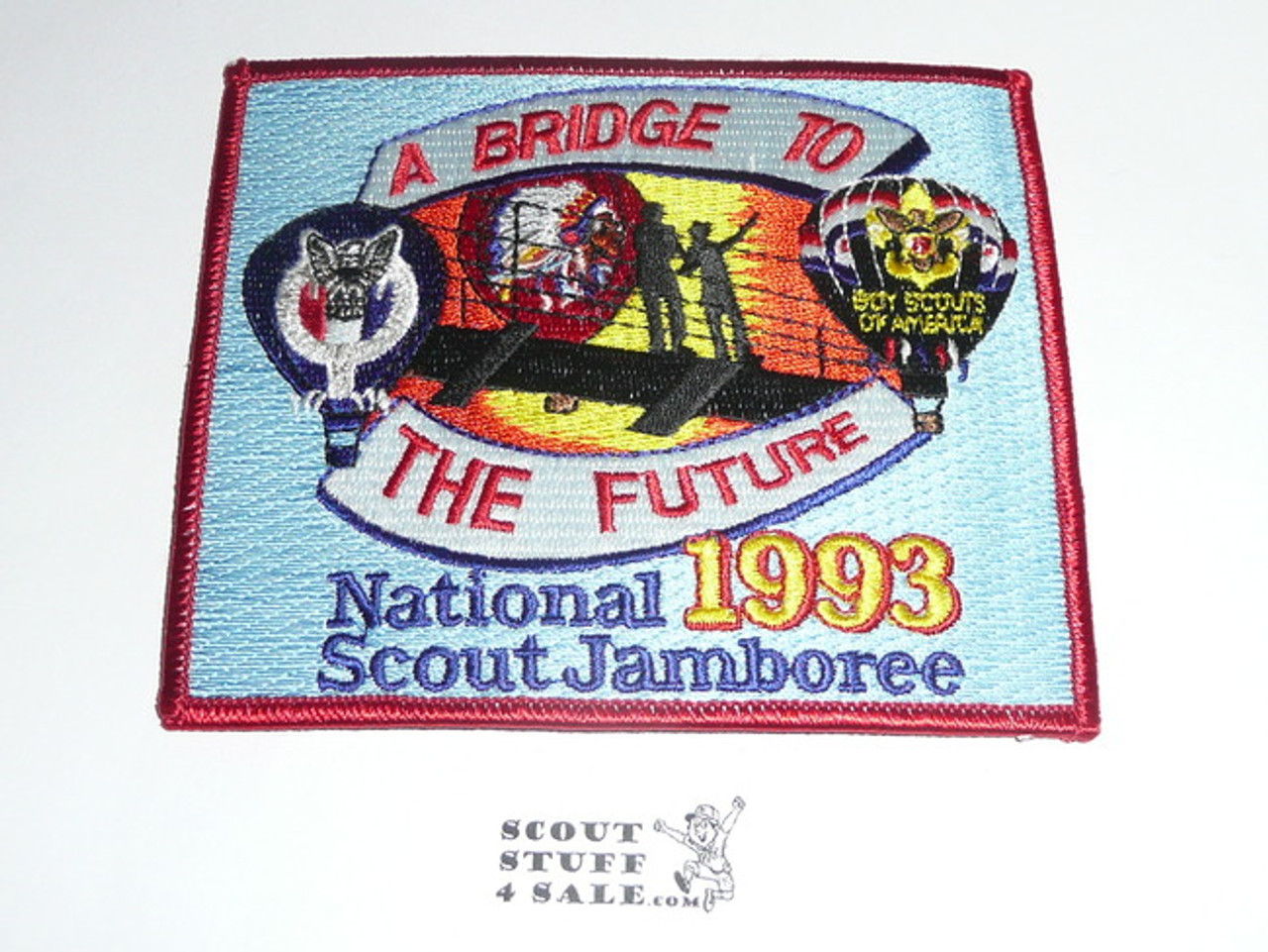 1993 National Jamboree Hot Air Baloon Patch