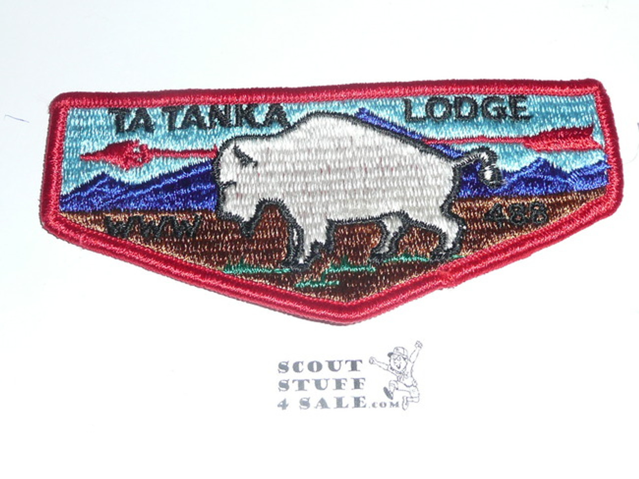 Order of the Arrow Lodge #488 Ta Tanka s2 Flap Patch