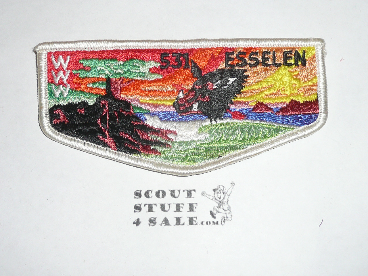 Order of the Arrow Lodge #531 Esselen s7 Flap Patch