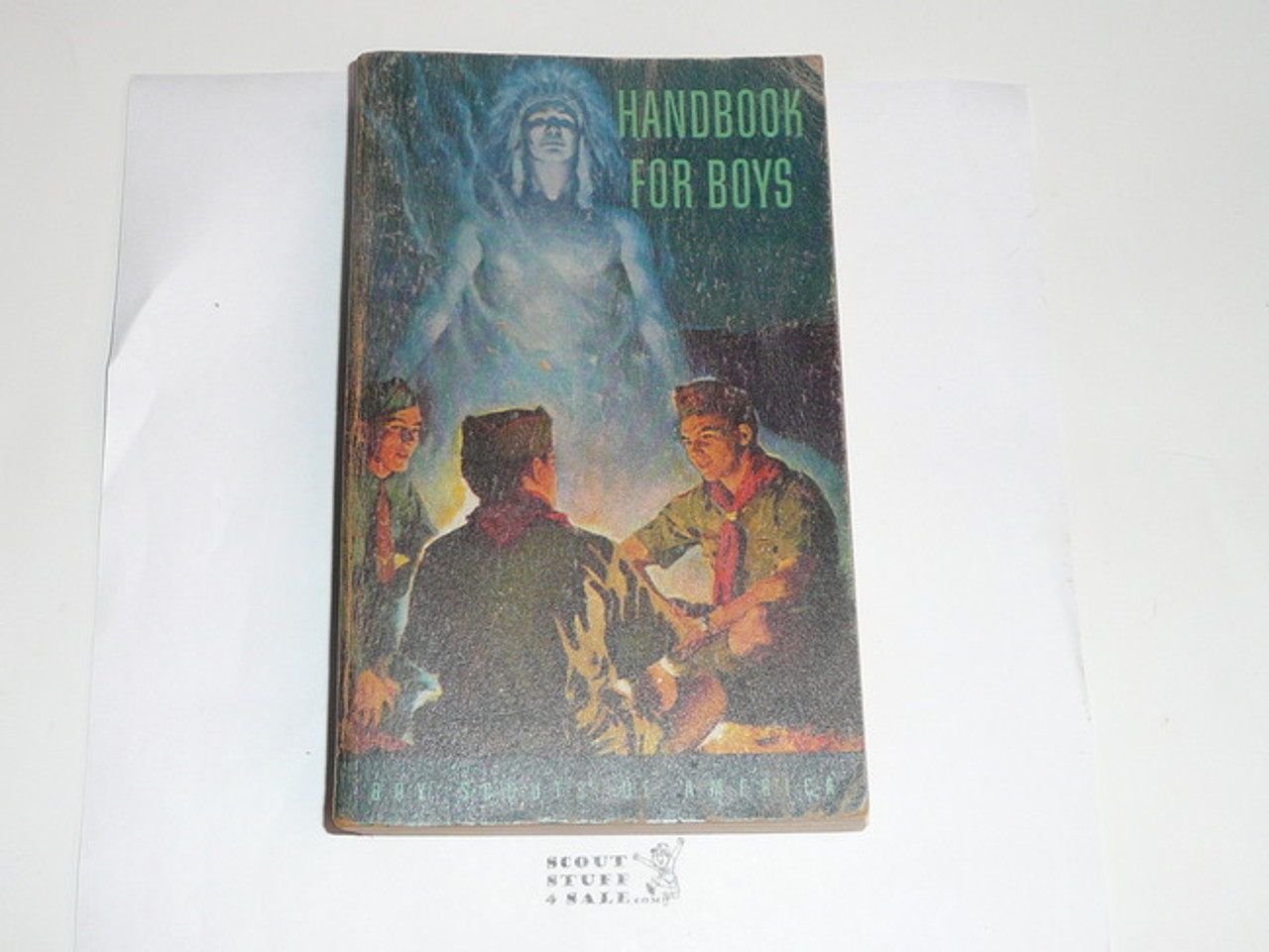 1955 Boy Scout Handbook, Fifth Edition, Eighth Printing, Used condition